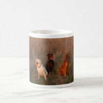3 Crazy Puppies at Shell Ridge Mug by yeewiz 3 Crazy Puppies at Shell Ridge Mug