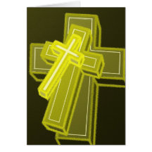 3 Crosses Card