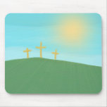 3 Crosses Mouse Mat