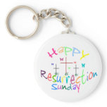 3 Crosses of Resurrection key chain