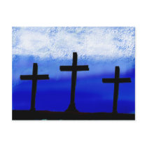 3 Crosses postcards by akiliking 3 Crosses postcards