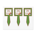 3 Cup Cake Picks All Star Green Post Cards