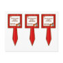 3 Cup Cake Picks All Star Red Postcards