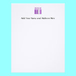 "3-D" Advent Wreath Candles letterhead