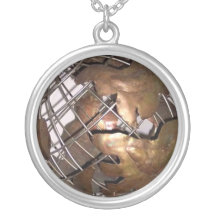 3-D Globe Necklace