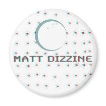 3-D Matt Dizzine Magnet by mdizzine 3-D Matt Dizzine Magnet