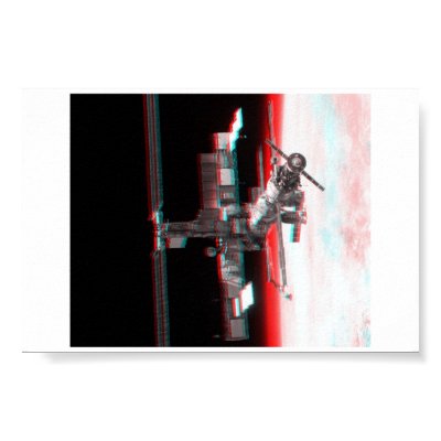 3-D NASA International Space Station Posters by moxieann