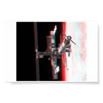 3-D NASA International Space Station posters by moxieann 3-D NASA International Space Station posters