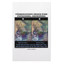 3-D Patagonia, Argentina stationery