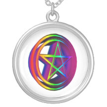 3-D Pentacle Custom Necklace