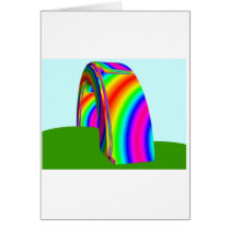 3-D Rainbow Background cards