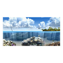 3-D Underwater photo cards by YourStore 3-D Underwater photo cards