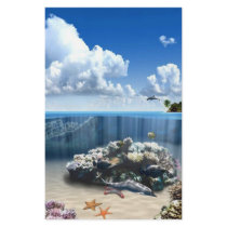 3-D Underwater stationery by YourStore 3-D Underwater stationery