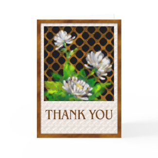 3 daisies-thank you card