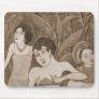 '3 Dancers'  in sepia mousepad