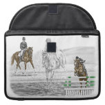 3-Day Event Horse Training Macbook Pro Sleeve