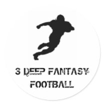 3 DEEP FANTASY FOOTBALL stickers by silverhoarse 3 DEEP FANTASY FOOTBALL stickers