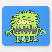 3 Eyed Mongo Monster Mousepad