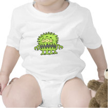 3 Eyed Mongo Monster Rompers