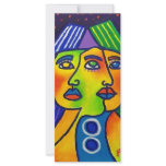 3 Faced by Piliero Full Color Rack Card