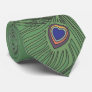 3 Feathers Peacock Tie For Weddings