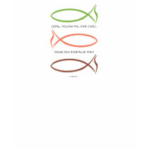 3 Fish t-shirts by Cherubinium 3 Fish t-shirts