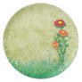 3 Flowers in the Garden plate