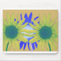 3 flowers Mouse Pad mousepads