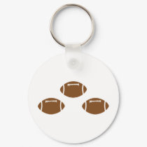 3 footballs keychains by Tomaniac 3 footballs keychains