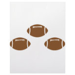 3 footballs letterhead