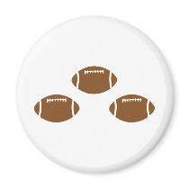 3 footballs magnets by Tomaniac 3 footballs magnets