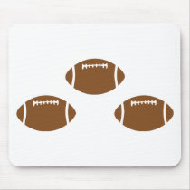 3 footballs mousepads by Tomaniac 3 footballs mousepads