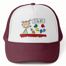 3 For $1 Fair Stick Figure Hat