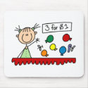 3 For $1 Fair Stick Figure Mousepad