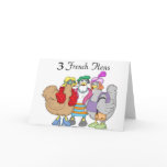3 French Hens Card