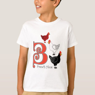 3 french hens t shirt