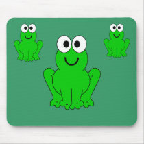 3-frogs mousepads by Just2Cute 3-frogs mousepads