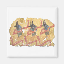 3 Genies Refrigerator Magnet