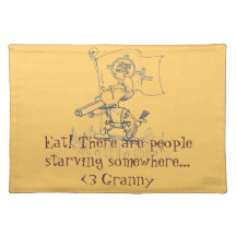 <3 Granny Placemat