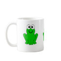 3 happy frogs mugs