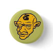 3 Head - Orange buttons