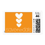 3 Heart | Save the Date Postage