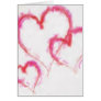 3 Hearts Greeting Card