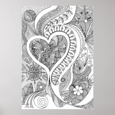 3 HEARTS POSTER by myslewis