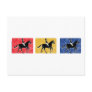 3-Horse-Riders Post Card