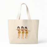 3 Hulas Canvas Bag