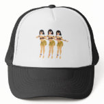 3 Hulas Mesh Hats