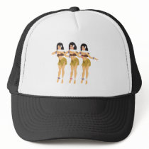 3 Hulas hats