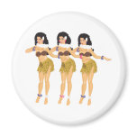 3 Hulas magnets