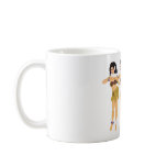 3 Hulas Coffee Mugs